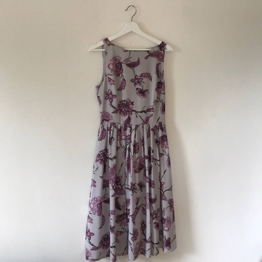 B. B. Dakota Tea Length Floral Dress